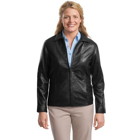 Port Authority - Ladies Park Avenue Lambskin Jacket. L785